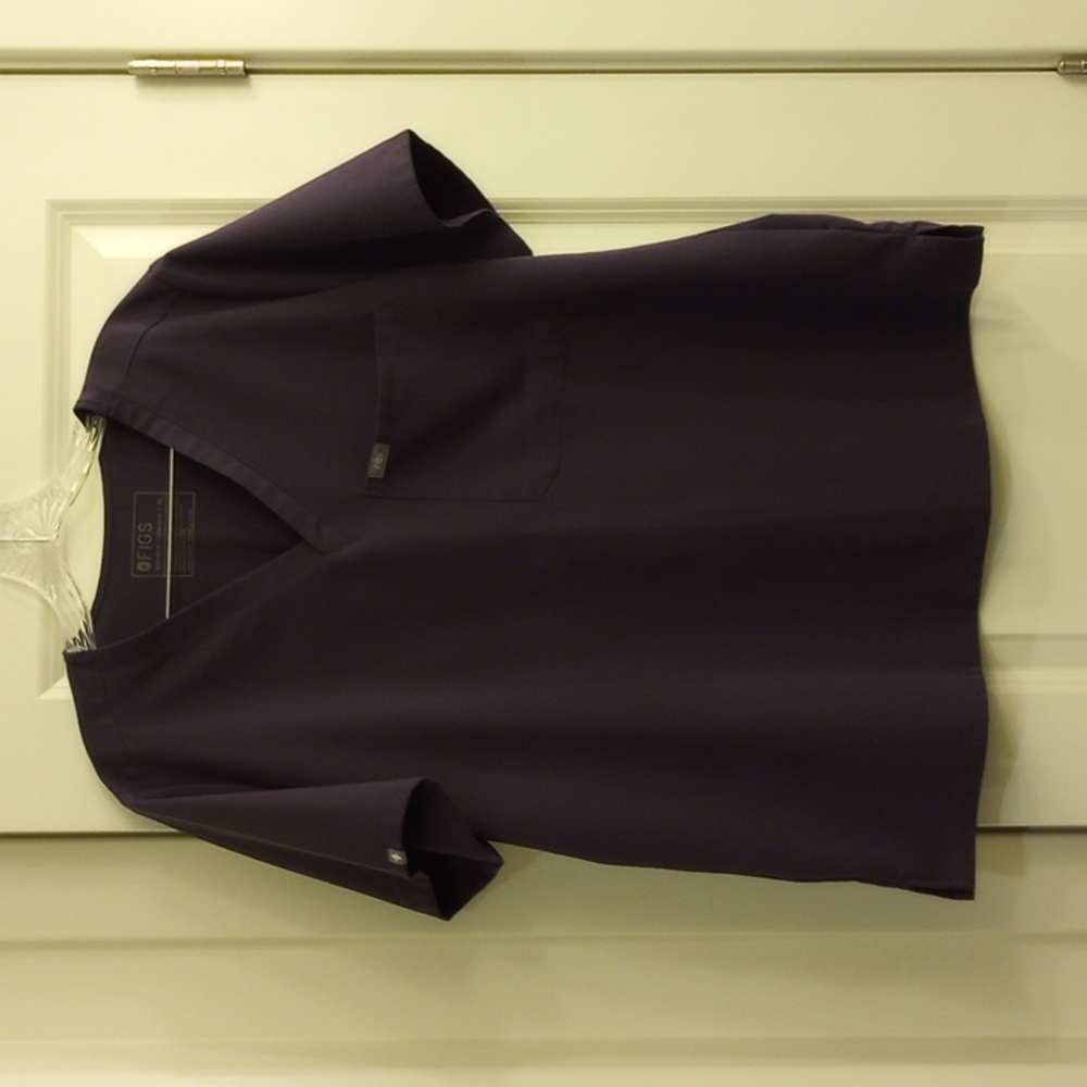 Purple Shadow Catarina Scrub Top